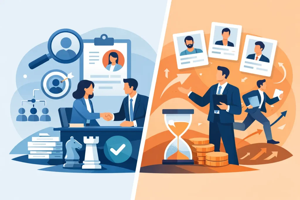 Retained Search vs Contingency for Key Hires