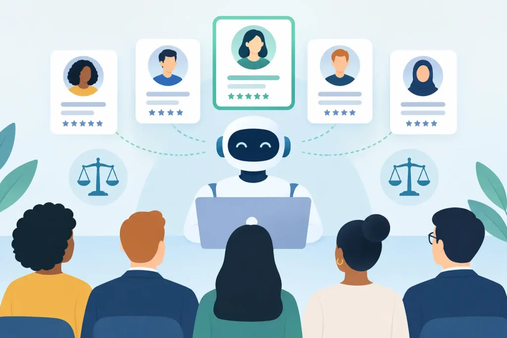 Can AI Reduce Bias in High-Stakes Hiring?